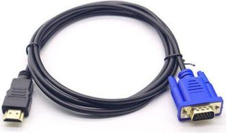 OEM Cable Y Adaptador Para Videovigilancia: Cable De Conversi&oacute;n Hdmi A Vga 1080p, Adaptador Hdmi A Vga, 1,8 M (sin Chip)