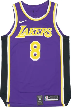 Nike NBA AU Player Edition Kobe Bryant Los Angeles Lakers No. 8 Sports Basketball Jersey/Vest Purple AV1228-504