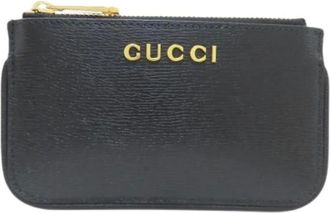 Gucci Pre-owned Wallets, female, Black, Size: ONE SIZE Pre-owned Wallet