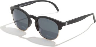 Sunski Womens Avila Round Sunglasses In Black Slate