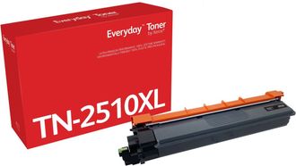 OEM Xerox El T&oacute;ner Everyday Negro De Es Compatible Con Brother Tn2510xl, High Capacity
