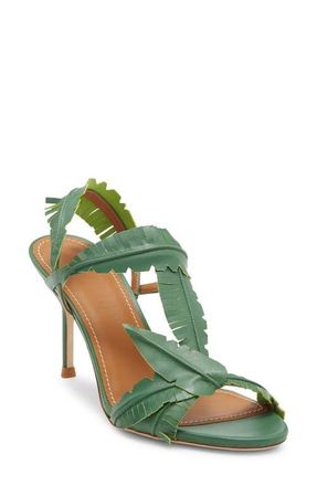 Staud Palm Sandal in Leaf at Nordstrom, Size 11.5Us