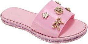 Bebe Charm Slide Sandal in Light Pink at Nordstrom Rack, Size 5/6