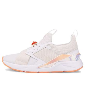 Puma (WMNS) PUMA Muse X5 Crystal G White Peach Pink 384099-01