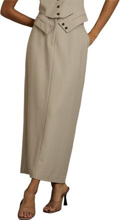 Reiss Brittany Formal Wool-Blend Tailored Skirt