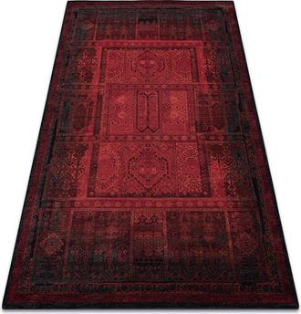 RugsX Rugsx - Alfombra De Lana Omega Nakbar Oriental - Rojo Rub&iacute; Red 170x235 Cm