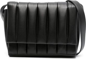 Themoir&egrave; Feronia Crossbody Tas - Dames - Schoudertassen - Zwart - ONE Size - Leer - Tassen