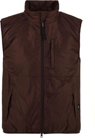 Aspesi Rode Jil Vest met Technologische Materialen - Heren - Bodywarmers - Rood - L - Nylon - Jassen