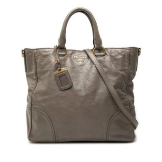 Prada Pre-owned Tote Bags, female, Brown, Size: ONE SIZE Pre-owned Vintage Satchel