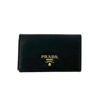 Prada Pre-owned Wallets, female, Black, Size: ONE SIZE Pre-owned Leather Card Case
