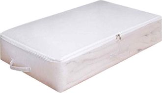 OEM Caja De Almacenamiento Rectangular - Para Ropa Calzado Edred&oacute;n - Bajo Cama Armario - Tela Resistente Plegable - 1 Unidad
