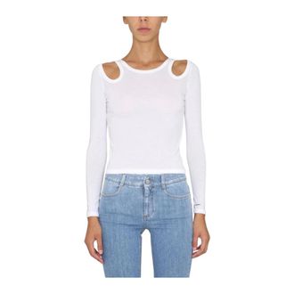 Stella McCartney Dames, Tops, Wit, Maat: XS Denim