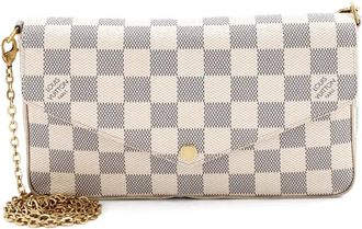 Louis Vuitton Felicie Pochette Damier crossbody bag - Wit