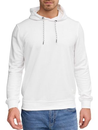 Indicode Sweatshirt INDICODE INFenja, Herren, Gr. XXL, weiss (sanftes wei&szlig;), Sweatware, Obermaterial: 60% Baumwolle, 40% Polyester, unifarben, regular fit norm