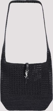 Saint Laurent Raffia Hobo Bag