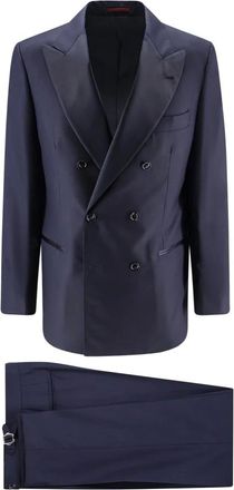Brunello Cucinelli Hombre, Trajes, Azul, Talla: L