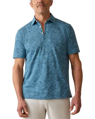 Faherty Retreat Printed Polo