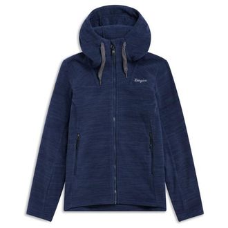 Bergans Hareid Fleece Hood Jacket Fleecejacke f&uuml;r Damen | blau