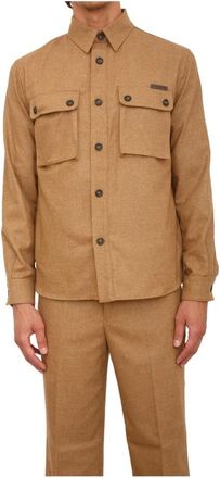 Paolo Pecora Uomo, Magliette, Marrone, M, new