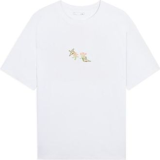 Li-Ning Floral Graphic T-shirt White AHSS755-1
