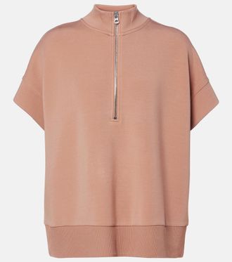 Varley Adria jersey half-zip sweatshirt