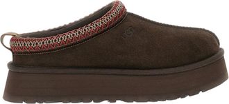 UGG Suede Slip-On Clogs with Braided Collar and EVA Sole