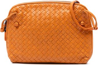 Bottega Veneta Tweedehands Nappa Intrecciato Nodini Crossbody