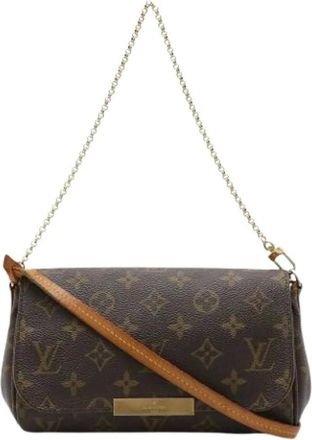 Louis Vuitton Pre-owned Cross Body Bags, female, Brown, Size: ONE SIZE Pre-owned Vintage Monogram Canvas Clutch