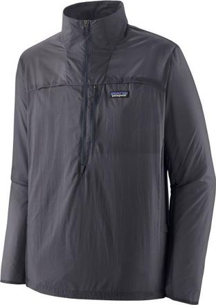 Patagonia Houdini Stash 1/2 Zip P/O Windjacke f&uuml;r Herren | grau