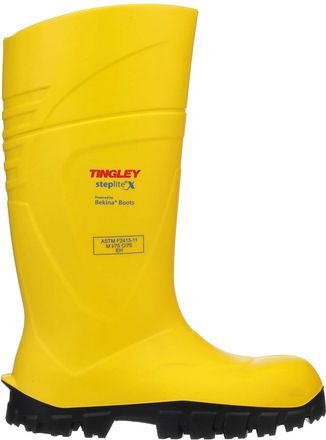 Tingley Mens Industrial Work Boot, Yellow Navy Blue, 12 UK