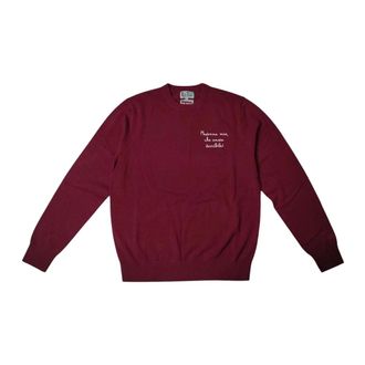 MC2 Saint Barth Jersey Cuello Redondo Heron - Knitwear - Hombre - Rojo - ONE SIZE