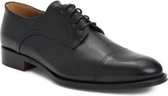 Bruno Magli Rimini Cap Toe Derby in Black Calf at Nordstrom, Size 11.5