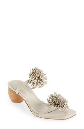 Koko + Palenki Aliza Slide Sandal in Beige Leather at Nordstrom, Size 10Us