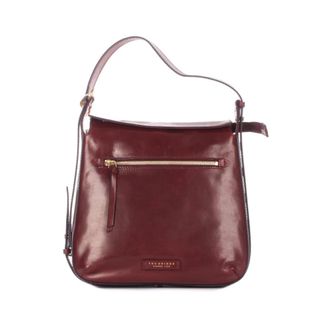 The Bridge Shoulder Bags, female, Brown, ONE SIZE, Front Logo Zipper Bag with Adjustable Strap