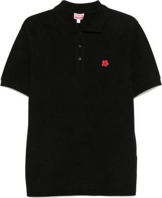 Kenzo Tops, Heren, Zwart, L, Zwarte Stijlvolle Shirt