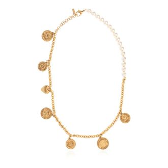 Moschino Necklaces, female, Yellow, Size: M Necklace with pendants