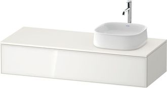 Duravit Lavabo Consola Duravit Zencha, 1300x550mm,1 Extra&iacute;ble, 1