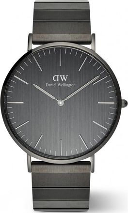 Daniel Wellington Mens DW00100777 Ladies Classic Piano Black 40mm Watch - Dark Grey