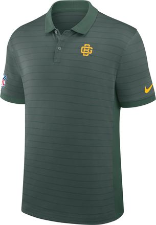 Nike Green Bay Packers Rivalries Collection Sideline Victory Striped Nike Mens Dri-FIT NFL Polo in Green | 03BG0KGS7T-5U0