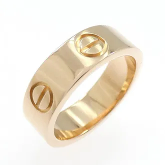 Cartier Pink Gold (18K) Band Ring (Pre-Owned)