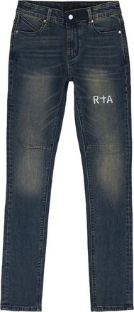 Rta Jeans con stampa logo - Blu