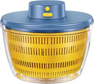 OEM 1 Unidad De Centrifugadora De Ensalada El&eacute;ctrica, Recargable, Gran Capacidad De 640 Ml, Secado Autom&aacute;tico, Ideal Para Cocinas Familiares Y Amantes De 