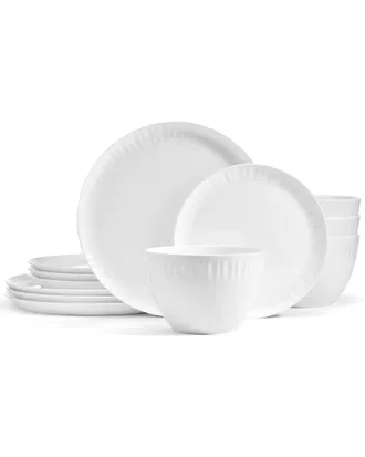 Mikasa Franklyn 12Pc Bone China Dinnerware Set