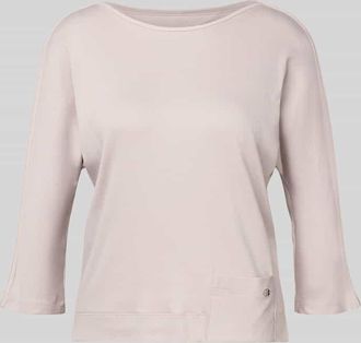 Marc Cain Longsleeve mit 3/4-Ärmel in Kitt, Größe 42