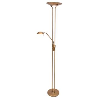 Steinhauer Steinhauer - Mexlite - L&aacute;mpara De Pie - Biron - Bronce - Vidrio Metal