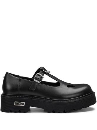 Cult buckled platform pumps - women - Calf Leather/Calf Leather/Rubber - 36 - Black