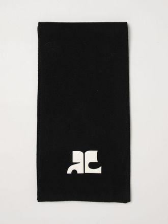 Courr&egrave;ges Scarf Woman color Black
