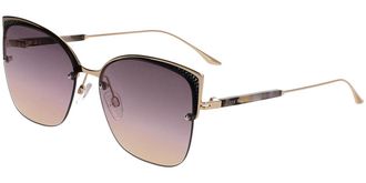 Ted Baker TB1669 400 Womens Sunglasses Gold Size 59