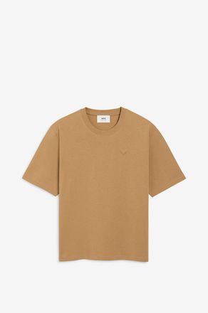 Ami Dickes Jersey-T-Shirt mit Logo