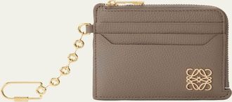 Loewe Anagram Cardholder in Grain Leather